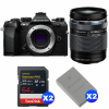 OM SYSTEM OM-5 Mark II Black + 14-150mm f/4-5.6 II + 2 SanDisk 64GB Extreme PRO UHS-II SDXC + 2 OM System BLS-50-1
