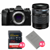 OM SYSTEM OM-5 Mark II Black + 14-150mm f/4-5.6 II + 3 SanDisk 256GB Extreme PRO UHS-II SDXC + 3 OM System BLS-50-1