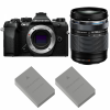 OM SYSTEM OM-5 Mark II Noir + 14-150mm f/4-5.6 II + 2 OM System BLS-50-1