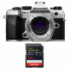 OM SYSTEM OM-5 Mark II Plata + 1 SanDisk 64GB Extreme PRO UHS-II SDXC-1