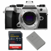 OM SYSTEM OM-5 Mark II Plata + 1 SanDisk 128GB Extreme PRO UHS-II SDXC + OM System BLS-50-1
