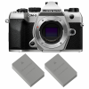 OM SYSTEM OM-5 Mark II Silver + 2 OM System BLS-50-1