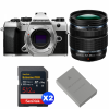 OM SYSTEM OM-5 Mark II Plata + 12-45mm f/4 PRO + 2 SanDisk 512GB Extreme PRO UHS-II SDXC + OM System BLS-50-1