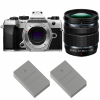 OM SYSTEM OM-5 Mark II Plata + 12-45mm f/4 PRO + 2 OM System BLS-50-1