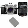 OM SYSTEM OM-5 Mark II Plata + 14-150mm f/4-5.6 II + 1 OM System BLS-50-1