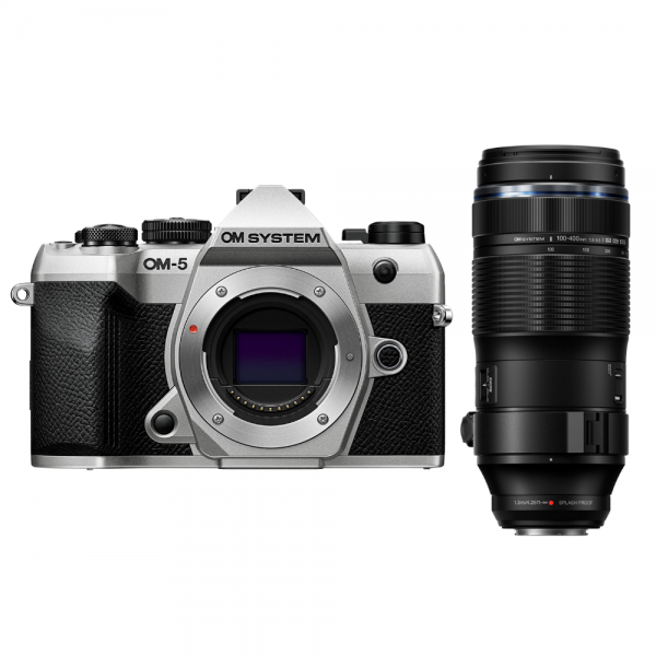 OM SYSTEM OM-5 Mark II Silver + 100-400mm F5.0-6.3 IS II-1