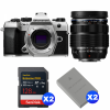 OM SYSTEM OM-5 Mark II Silver + 12-40mm f/2.8 PRO II + 2 SanDisk 128GB Extreme PRO UHS-II SDXC + 2 OM System BLS-50-1