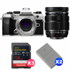 OM SYSTEM OM-5 Mark II Plata + 12-40mm f/2.8 PRO II + 3 SanDisk 128GB Extreme PRO UHS-II SDXC + 2 OM System BLS-50-1