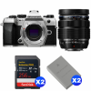 OM SYSTEM OM-5 Mark II Plata + 12-40mm f/2.8 PRO II + 2 SanDisk 256GB Extreme PRO UHS-II SDXC + 2 OM System BLS-50-1