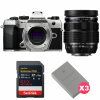 OM SYSTEM OM-5 Mark II Plata + 12-40mm f/2.8 PRO II + 1 SanDisk 512GB Extreme PRO UHS-II SDXC + 3 OM System BLS-50-1