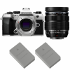 OM SYSTEM OM-5 Mark II Plata + 12-40mm f/2.8 PRO II + 2 OM System BLS-50-1