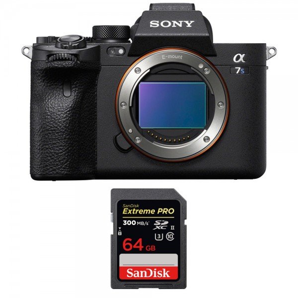 Sony A7S III Cuerpo + SanDisk 64GB Extreme PRO UHS-II SDXC 300 MB/s - Camara mirrorless-1