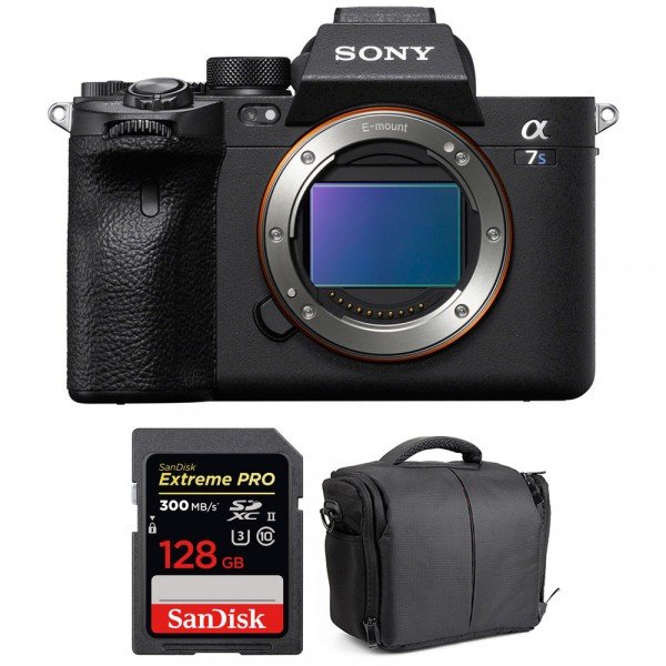 Sony A7S III Cuerpo + SanDisk 128GB Extreme PRO UHS-II SDXC 300 MB/s + Bolsa - Camara mirrorless-1