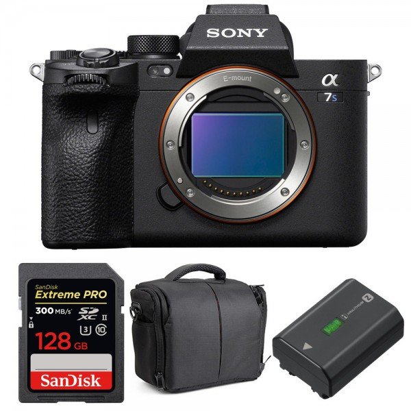 Sony Alpha 7S III Body + SanDisk 128GB Extreme PRO UHS-II SDXC 300 MB/s + Sony NP-FZ100 + Bag - Mirrorless camera-1