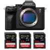 Sony A7S III Cuerpo + 3 SanDisk 64GB Extreme PRO UHS-II SDXC 300 MB/s - Camara mirrorless-1