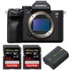 Sony Alpha 7S III Body + 2 SanDisk 64GB Extreme PRO UHS-II SDXC 300 MB/s + 1 Sony NP-FZ100 - Mirrorless camera-1