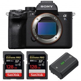Sony A7S III Nu + 2 SanDisk 128GB Extreme PRO UHS-II SDXC 300 MB/s + 1 Sony NP-FZ100-1