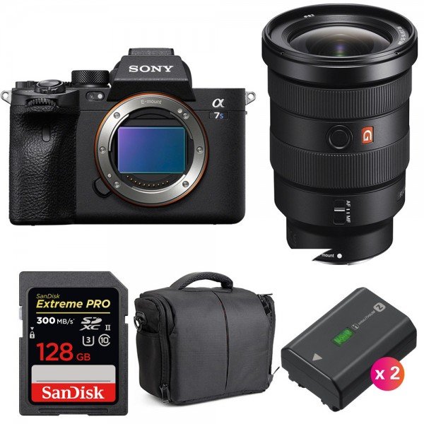 Sony A7S III + FE 16-35mm f/2.8 GM + SanDisk 128GB Extreme PRO UHS-II 300 MB/s + 2 NP-FZ100 + Bolsa - Camara mirrorless-1