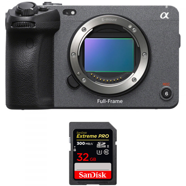 Sony FX3 Cinema camara + SanDisk 32GB Extreme PRO UHS-II SDXC 300 MB/s - Camara de cine-1