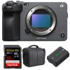 Sony FX3 Cinema camara + SanDisk 32GB Extreme PRO UHS-II SDXC 300 MB/s + Sony NP-FZ100 + Bolsa - Camara de cine-1