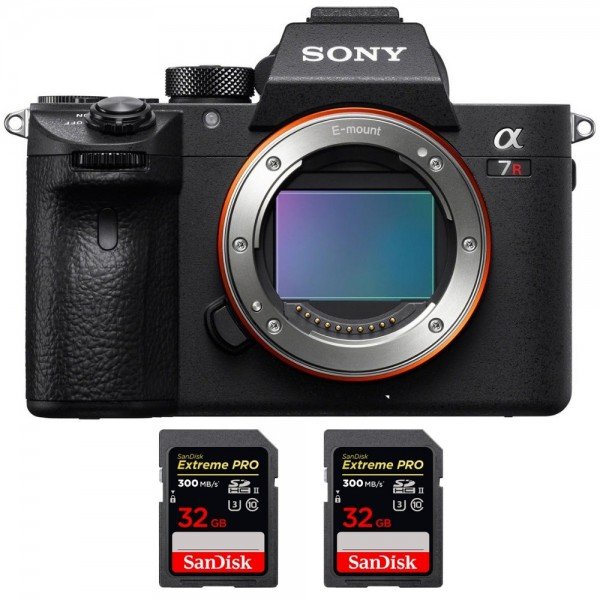 Sony a7R IVA Nu + 2 SanDisk 32GB Extreme PRO UHS-II SDXC 300 MB/s-1