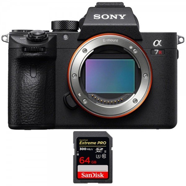 Sony Alpha 7R IVA Body + 1 SanDisk 64GB Extreme PRO UHS-II SDXC 300 MB/s - Mirrorless camera-1