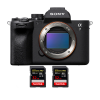 Sony Alpha 7 IV Body + 2 SanDisk 32GB Extreme PRO UHS-II SDXC 300 MB/s - Mirrorless camera-1