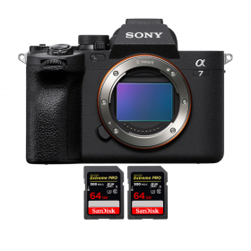 Sony A7 IV Nu + 2 SanDisk 64GB Extreme PRO UHS-II SDXC 300 MB/-1