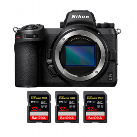 Nikon Z7 II Cuerpo + 3 SanDisk 32GB Extreme PRO UHS-II SDXC 300 MB/s - Camara mirrorless-1
