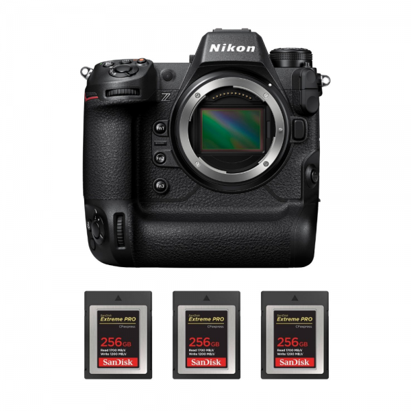 Nikon Z9 Nu + 3 SanDisk 256GB Extreme PRO CFexpress Type B-1