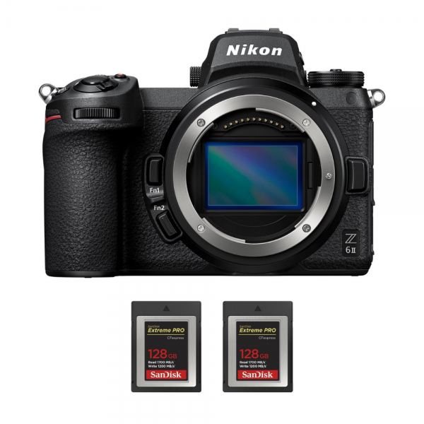 Nikon Z6 II Cuerpo + 2 SanDisk 128GB Extreme PRO CFexpress Type B-1