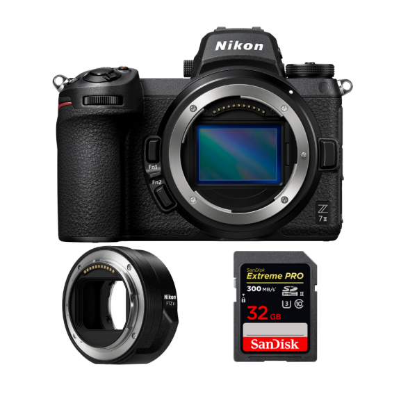 Nikon Z7 II + Nikon FTZ II + 1 SanDisk 32GB Extreme PRO UHS-II SDXC 300 MB/s-1