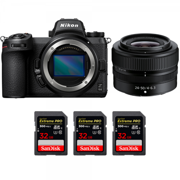 Nikon Z6 II + Z 24-50mm f/4-6.3 + 3 SanDisk 32GB Extreme PRO UHS-II SDXC 300 MB/s-1