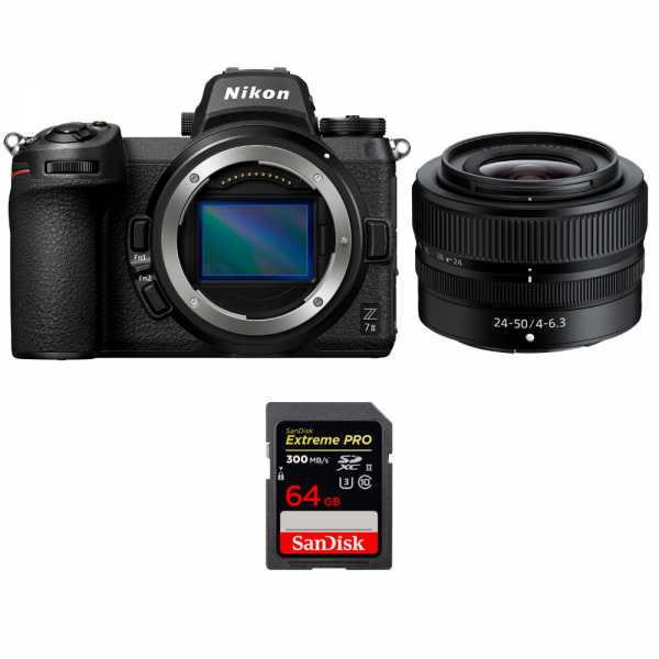 Nikon Z7 II + Z 24-50mm f/4-6.3 + 1 SanDisk 64GB Extreme PRO UHS-II SDXC 300 MB/s-1