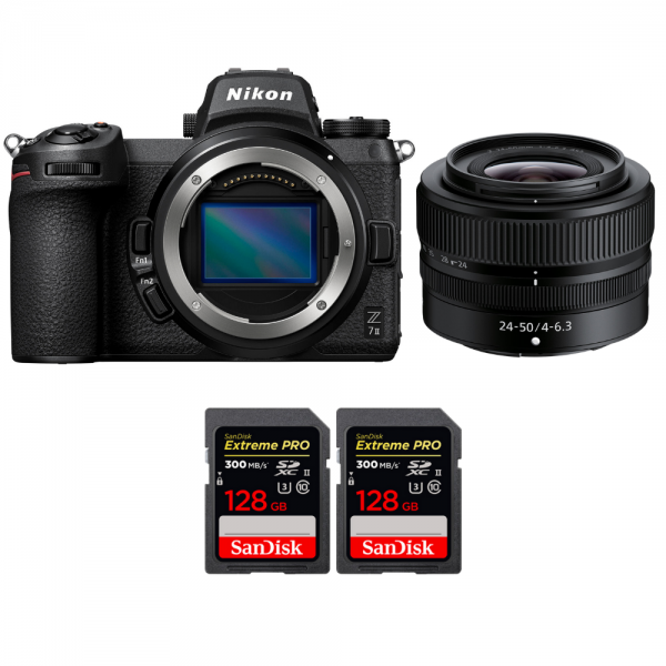 Nikon Z7 II + Z 24-50mm f/4-6.3 + 2 SanDisk 128GB Extreme PRO UHS-II SDXC 300 MB/s-1