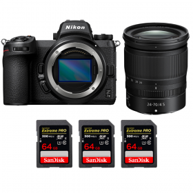 Nikon Z7 II + Z 24-70mm f/4 S + 3 SanDisk 64GB Extreme PRO UHS-II SDXC 300 MB/s-1