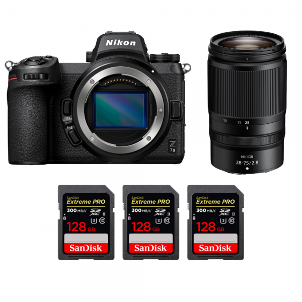 Nikon Z7 II + Z 28-75mm f/2.8 + 3 SanDisk 128GB Extreme PRO UHS-II SDXC 300 MB/s-1