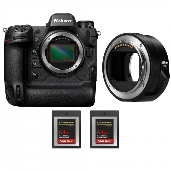 Nikon Z9 + FTZ II + 2 SanDisk 64GB Extreme PRO CFexpress Type B-1