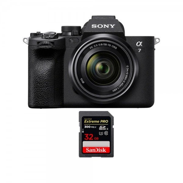 Sony A7 IV + FE 28-70mm F3.5-5.6 OSS + 1 SanDisk 32GB Extreme PRO UHS-II SDXC 300 MB/s - Camara mirrorless-1