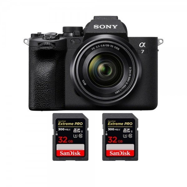 Sony A7 IV + FE 28-70mm F3.5-5.6 OSS + 2 SanDisk 32GB Extreme PRO UHS-II SDXC 300 MB/s-1