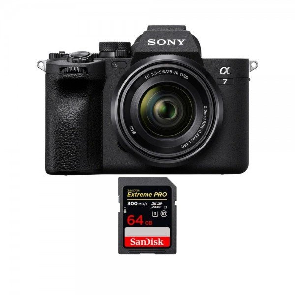 Sony Alpha 7 IV + FE 28-70mm F3.5-5.6 OSS + 1 SanDisk 64GB Extreme PRO UHS-II SDXC 300 MB/s - Mirrorless camera-1