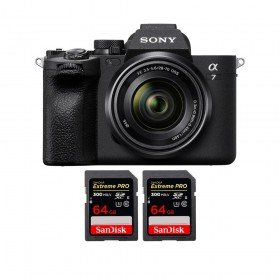 Sony Alpha 7 IV + FE 28-70mm F3.5-5.6 OSS + 2 SanDisk 64GB Extreme PRO UHS-II SDXC 300 MB/s - Mirrorless camera-1