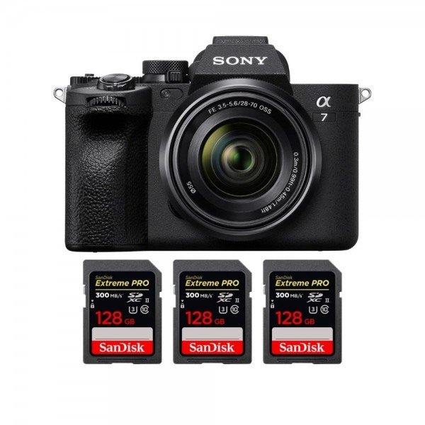 Sony A7 IV + FE 28-70mm F3.5-5.6 OSS + 3 SanDisk 128GB Extreme PRO UHS-II SDXC 300 MB/s-1