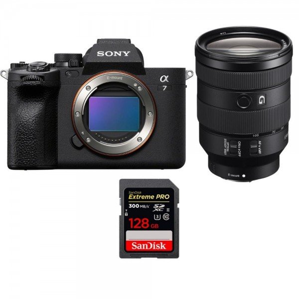Sony Alpha 7 IV + FE 24-105mm f/4 G OSS + 1 SanDisk 128GB Extreme PRO UHS-II SDXC 300 MB/s - mirrorless camera-1