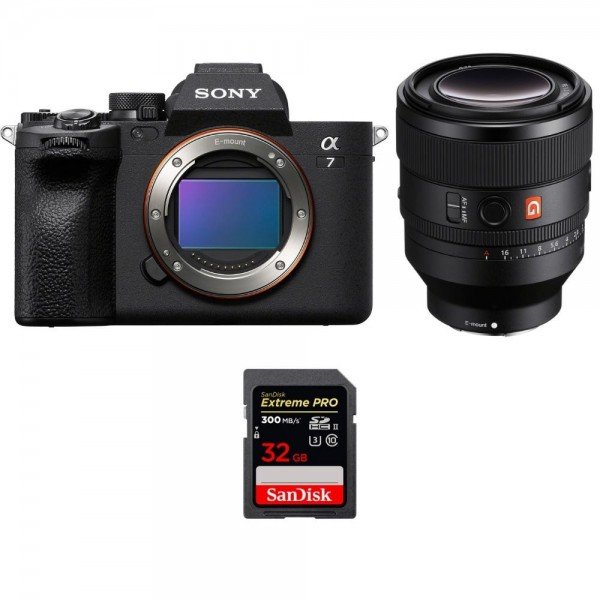 Sony Alpha 7 IV + FE 50mm f/1.2 GM + 1 SanDisk 32GB Extreme PRO UHS-II SDXC 300 MB/s - mirrorless camera-1