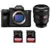 Sony A7 IV + FE 50mm f/1.2 GM + 2 SanDisk 32GB Extreme PRO UHS-II SDXC 300 MB/s - Camara mirrorless-1