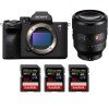 Sony Alpha 7 IV + FE 50mm f/1.2 GM + 3 SanDisk 32GB Extreme PRO UHS-II SDXC 300 MB/s - Mirrorless camera-1