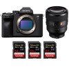 Sony A7 IV + FE 50mm f/1.2 GM + 3 SanDisk 64GB Extreme PRO UHS-II SDXC 300 MB/s - Camara mirrorless-1
