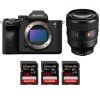 Sony A7 IV + FE 50mm f/1.2 GM + 3 SanDisk 128GB Extreme PRO UHS-II SDXC 300 MB/s - Camara mirrorless-1