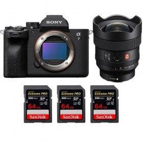 Sony A7 IV + FE 14mm f/1.8 GM + 3 SanDisk 64GB Extreme PRO UHS-II SDXC 300 MB/s-1